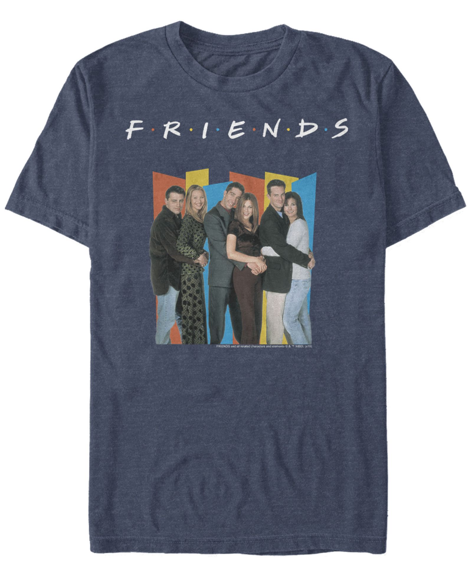 Fifth Sun Friends Men's Portrait Panels Short Sleeve T-Shirt