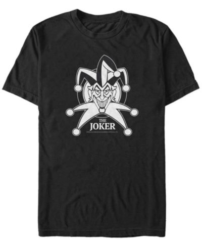 Мужская футболка Fifth Sun DC Batman Creepy Joker Big Face Short Sleeve