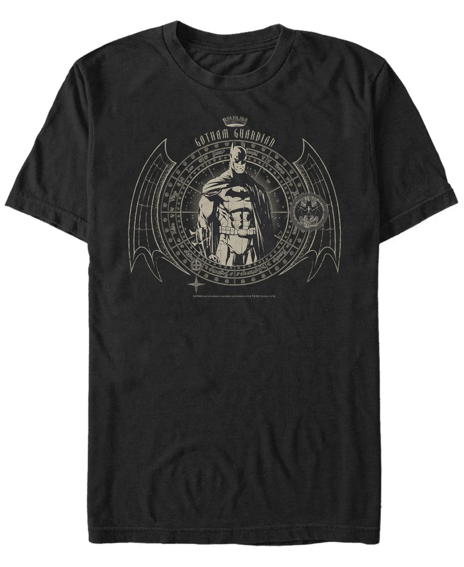 Fifth Sun DC Men's Batman Gotham Guardian Short Sleeve T-Shirt