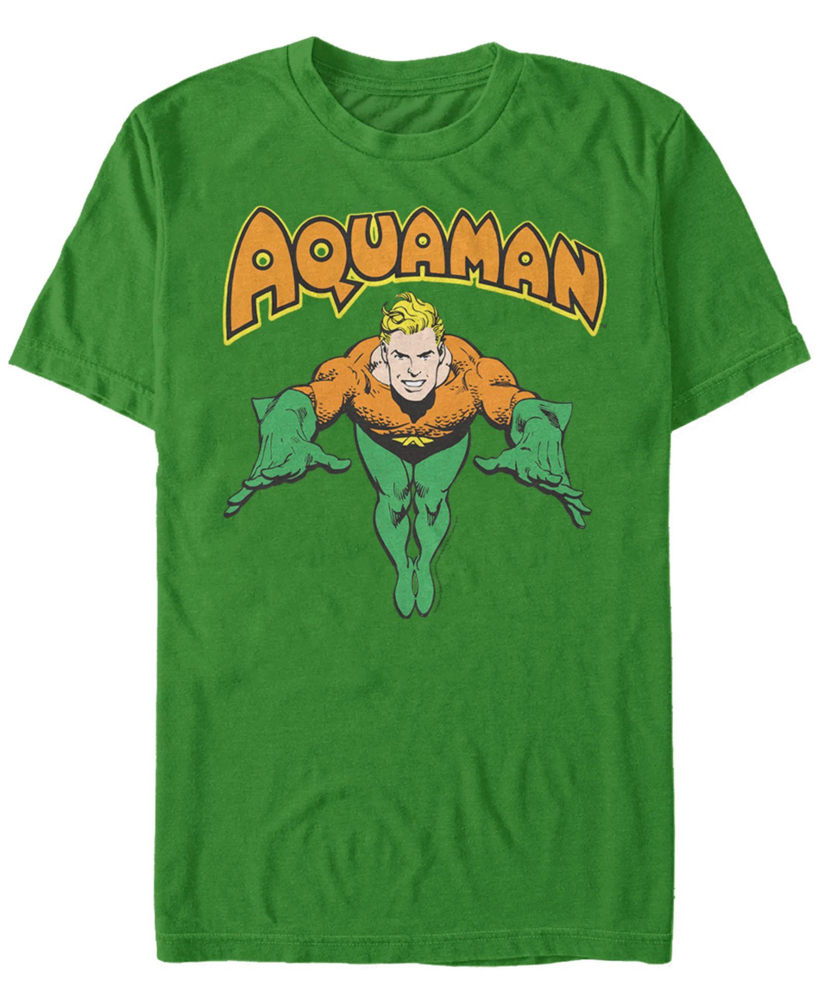 Мужская футболка Fifth Sun DC Men's Aquaman Dive Short Sleeve T-Shirt