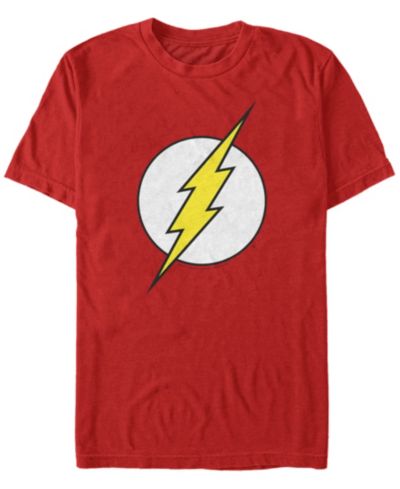Fifth Sun Мужская футболка The Flash Classic Lightning Bolt Logo с коротким рукавом