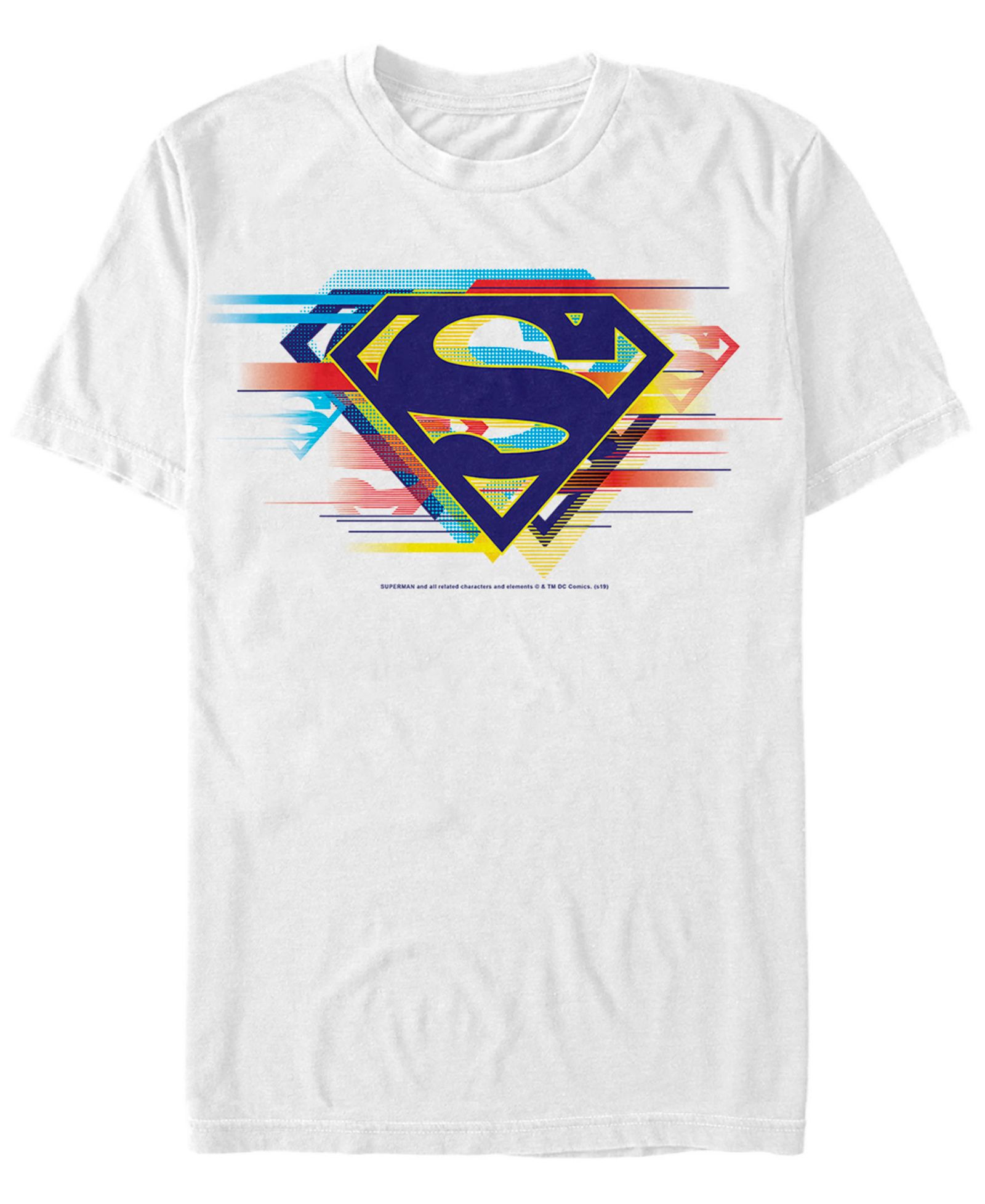 Fifth Sun Мужская футболка Superman с логотипами, короткий рукав