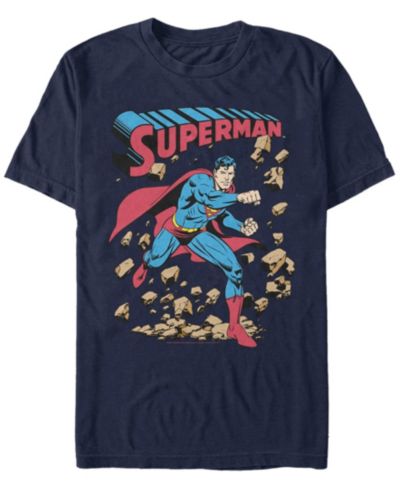 Fifth Sun Мужская футболка Superman Rock Punch
