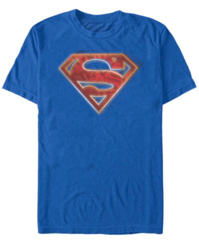 Fifth Sun DC Men's Superman Man of Steel Graffiti Logo Short Sleeve T-Shirt