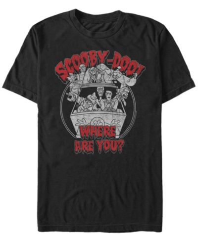 Fifth Sun футболка с коротким рукавом Scooby-Doo Men's Where Are You Spooky Monster Van