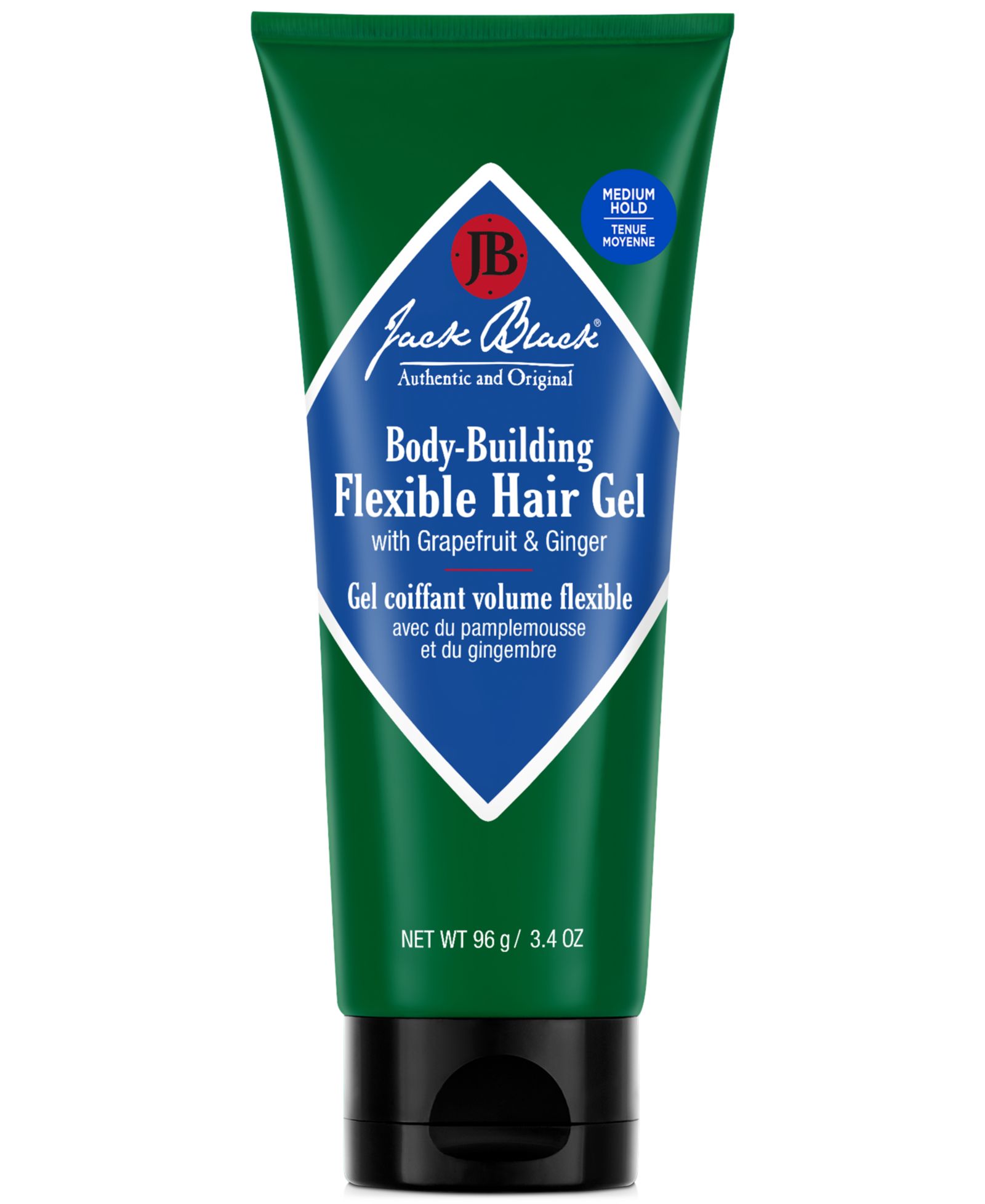 Jack Black Body-Building Flexible Hair Gel, 3.4-oz.