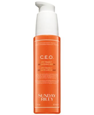 Sunday Riley C.E.O. 15% Vitamin C осветляющая сыворотка, 1.7oz.