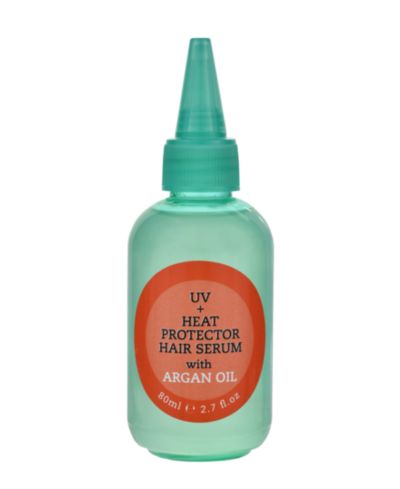 PURECODE сыворотка для волос UV + Heat Protector с маслом Argan, 2.7 oz.