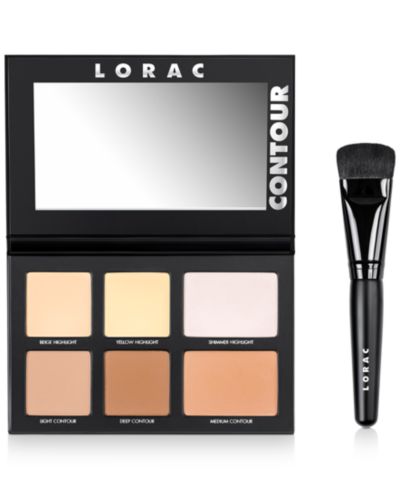 Палетка Lorac PRO Contour Palette и кисть PRO Contour Brush