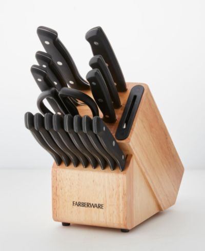 Farberware EdgeKeeper набор столовых приборов 16-Pc. Universal Cutlery Block Set
