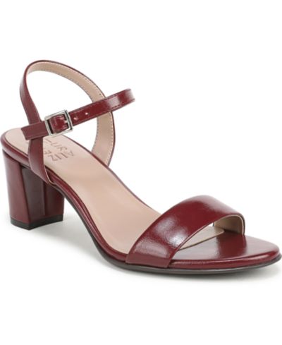 Berry Red Faux Leather
