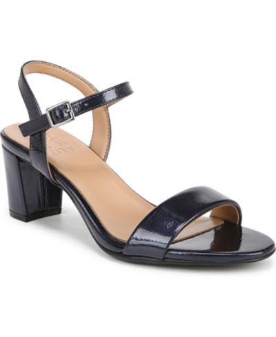 Midnight Blue Faux Patent