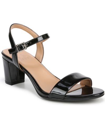 Black Faux Patent