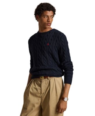 Мужской джемпер Polo Ralph Lauren Men's Cable-Knit Cotton