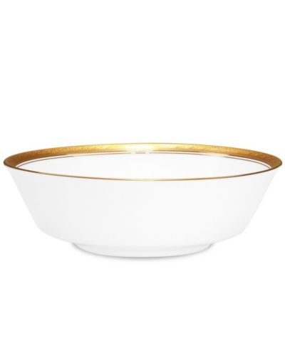 Noritake Crestwood Gold Round Vegetable Bowl