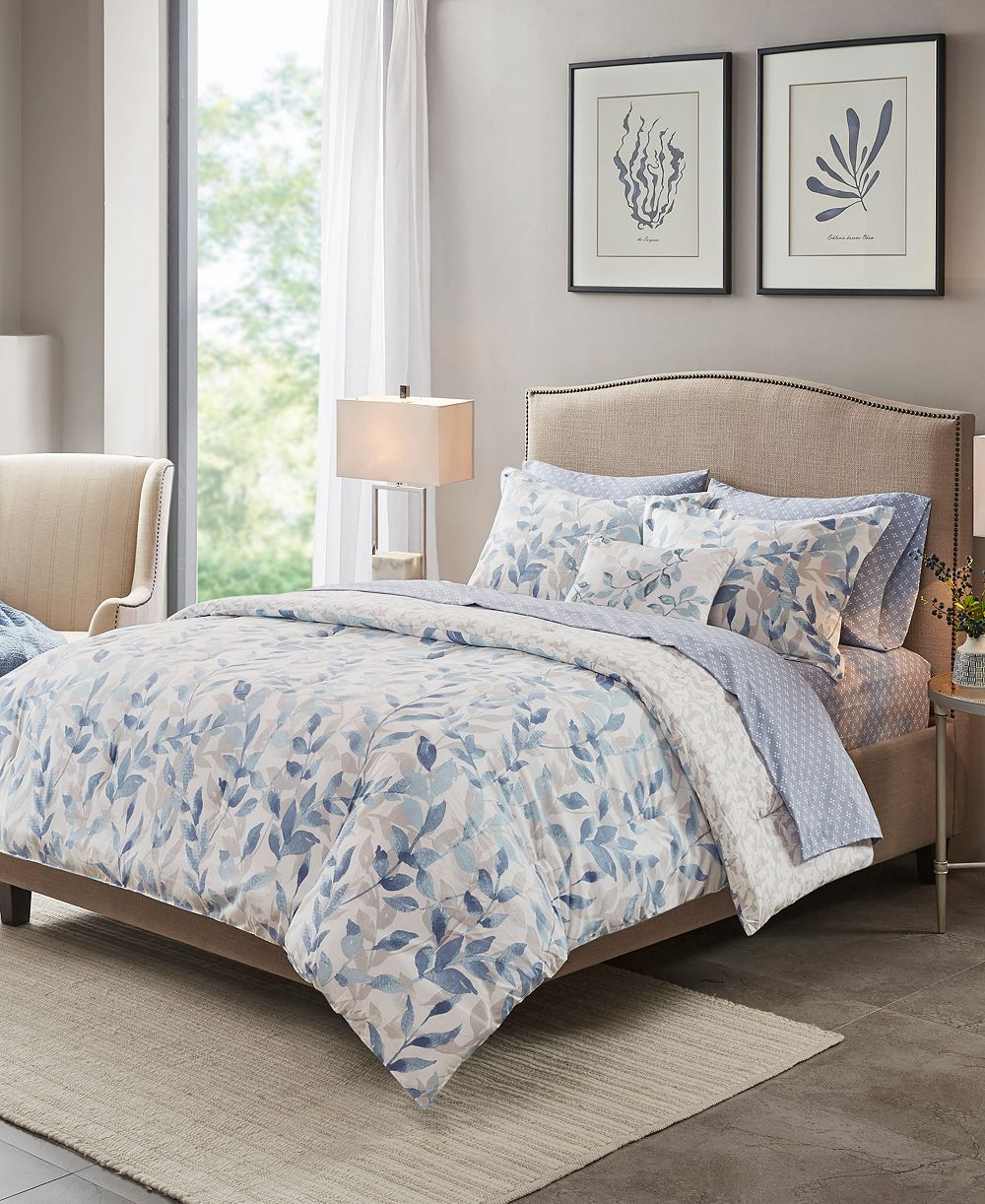 Madison Park Essentials Sofia Reversible 8-Pc. Comforter Set, Queen