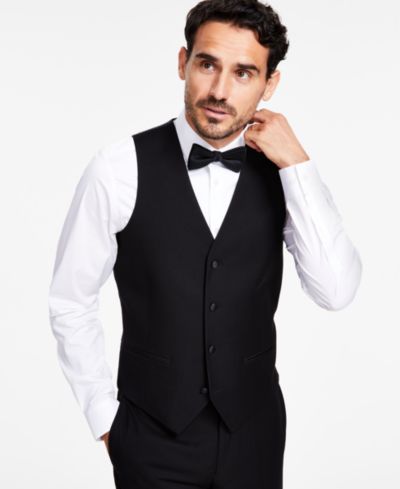 Alfani Men's Slim-Fit Stretch Tuxedo Vest, Created for Macy's