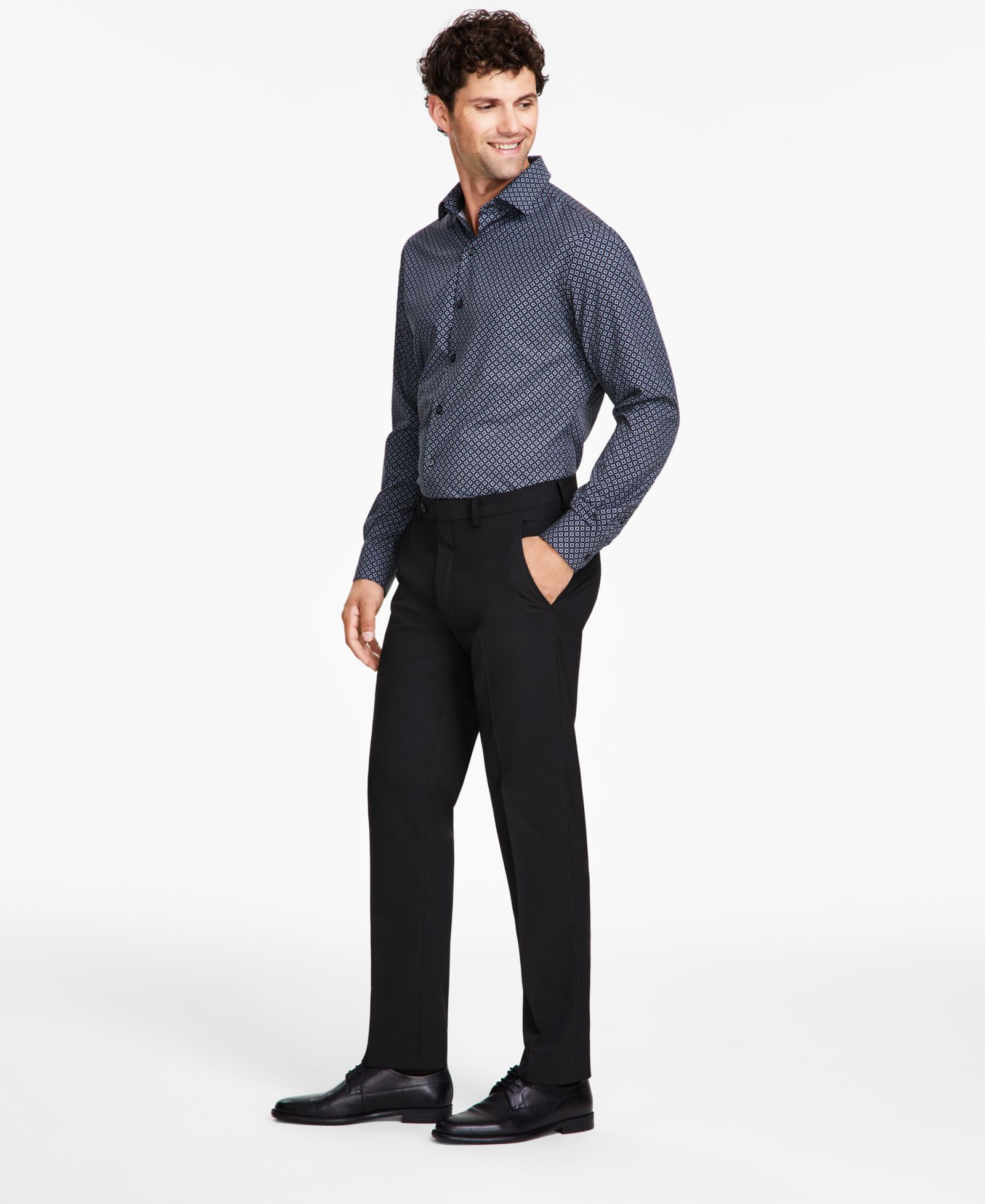 Мужские брюки Alfani Slim-Fit Stretch Solid