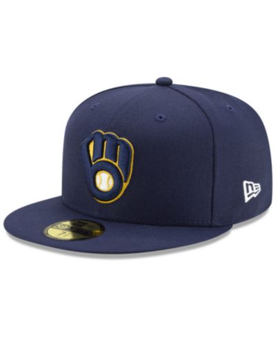 Кепка New Era Milwaukee Brewers Authentic Collection 59FIFTY Fitted