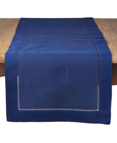 Классическая дорожка для стола Saro Lifestyle с отделкой Hemstitch, 16" x 90"