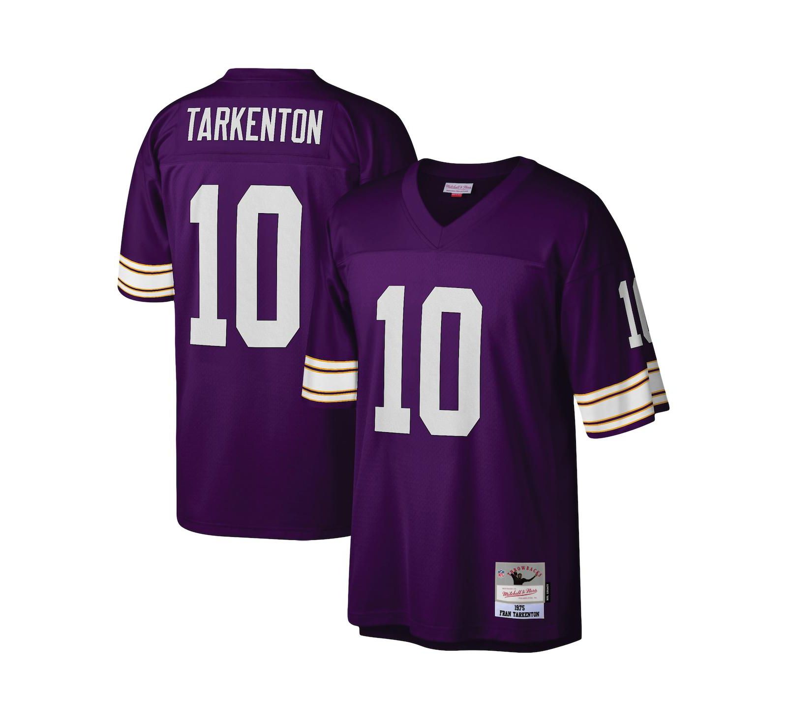 Mitchell & Ness Men's Fran Tarkenton Minnesota Vikings Replica Throwback Jersey