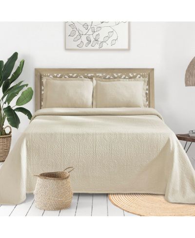 Комплект покрывал Superior 100% Cotton Fleur De Lis Medallion, Full