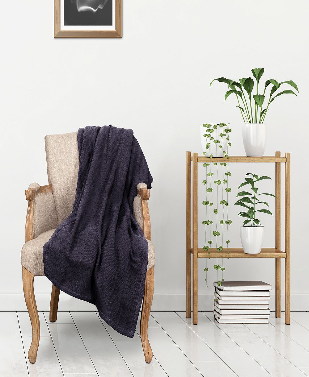 Superior Chevron All Season Cotton Blanket, King