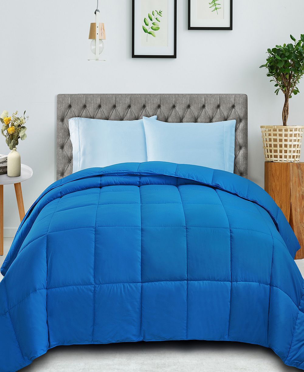 Superior All Season Down Alternative Reversible Comforter, Twin