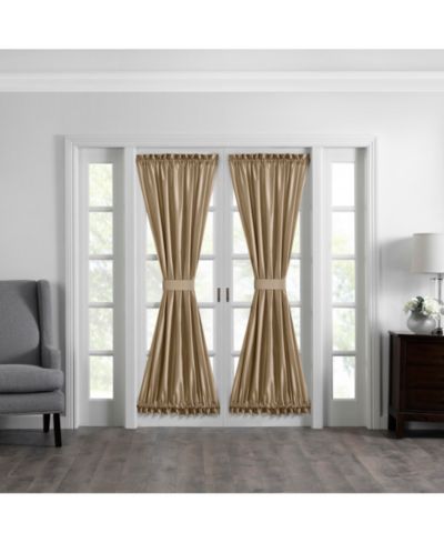 Elrene Home Fashions Панель для французских дверей Colette Faux Silk