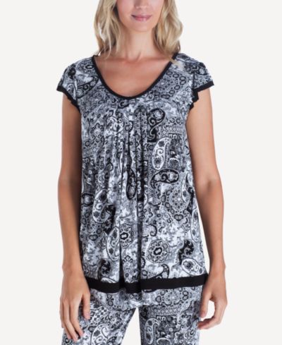 Ellen Tracy Women's Yours to Love Short Sleeve Top