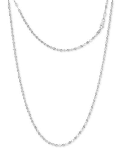 Цепочка Giani Bernini Disco Link 20" Chain Necklace in Sterling Silver