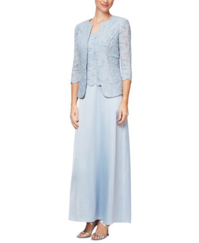 Alex Evenings Petite Lace Dress and Jacket