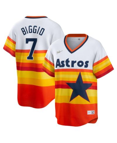 Джерси Nike Men's Craig Biggio Houston Astros Coop Player Replica