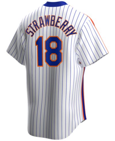 Мужская джерси Nike Darryl Strawberry New York Mets Coop Player Replica