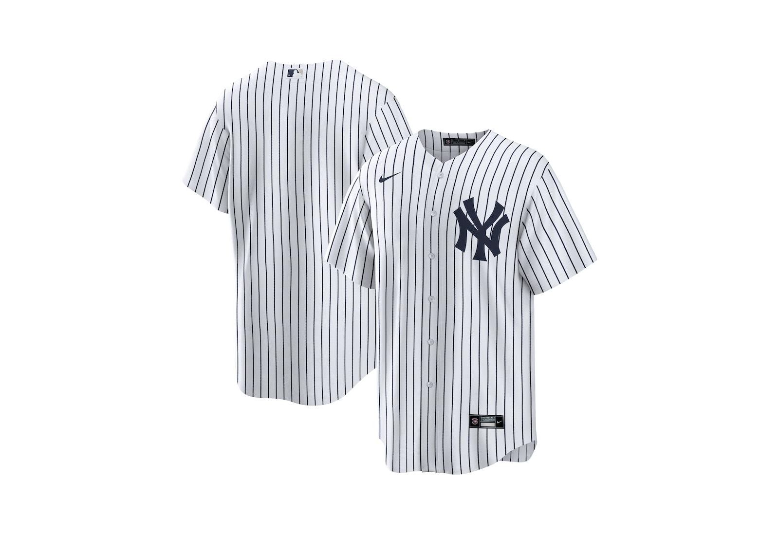 Nike Мужская New York Yankees Official Blank Replica Jersey