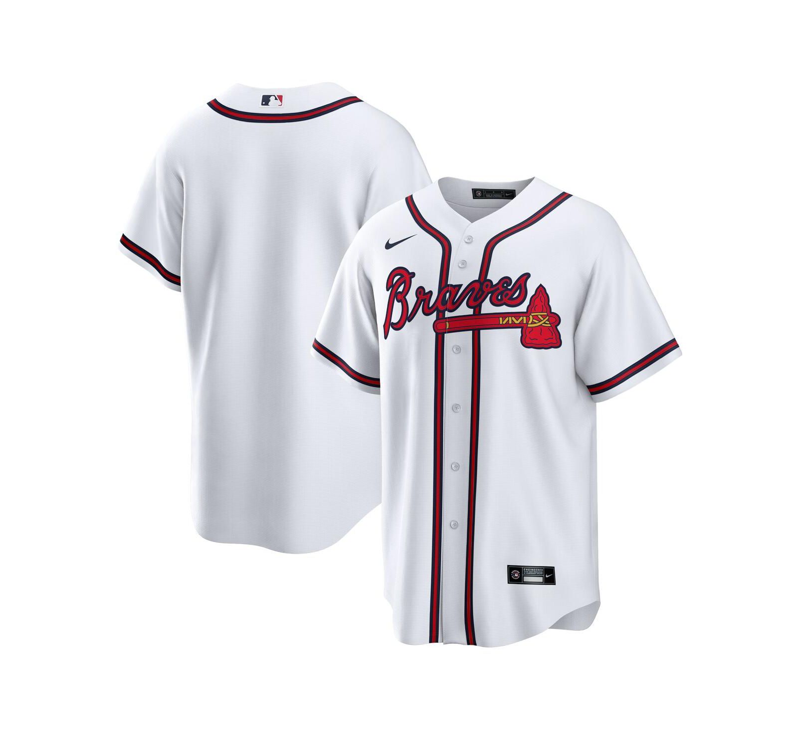 Nike Мужская реплика джерси Atlanta Braves Official Blank
