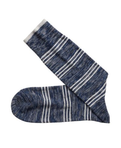 Johnston & Murphy Heather Stripe Socks