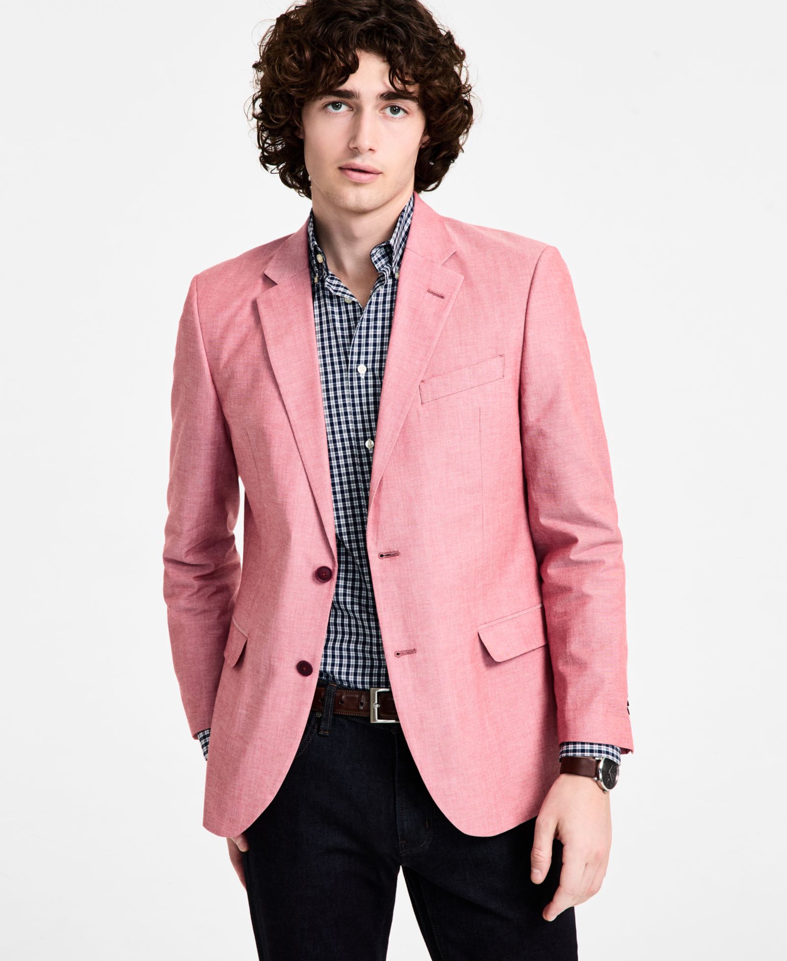 Мужской спортивный пиджак Nautica Modern-Fit Chambray