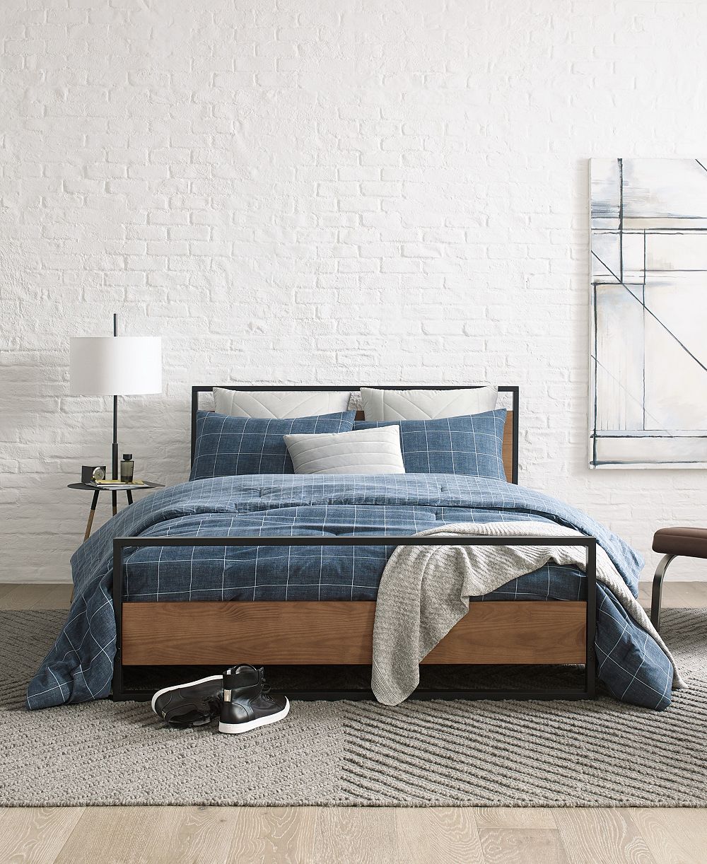 Kenneth Cole New York Комплект из 2 пододеяльников Holden Grid