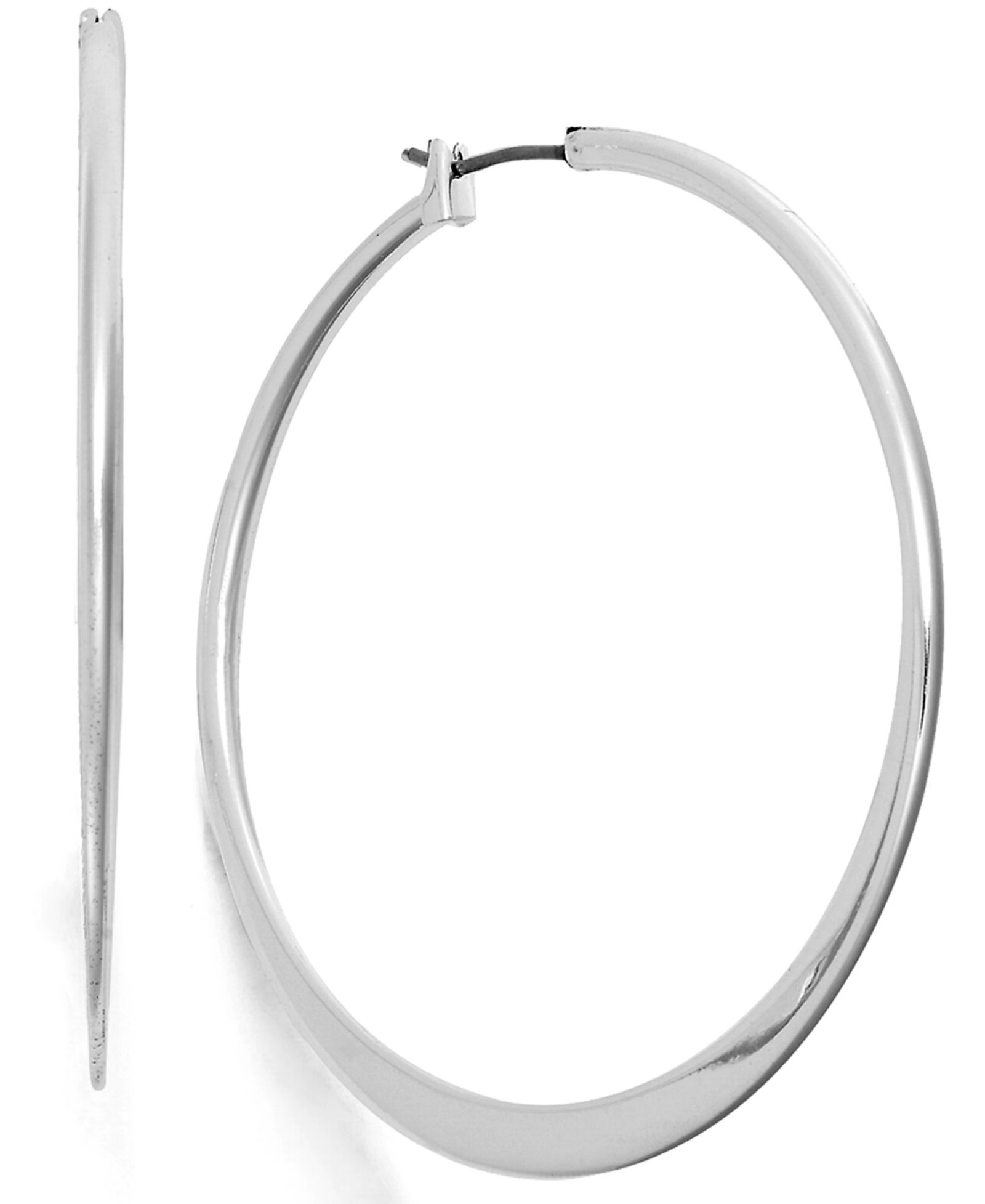 Серьги-кольца Lauren Ralph Lauren Medium Thin Hoop, 2"
