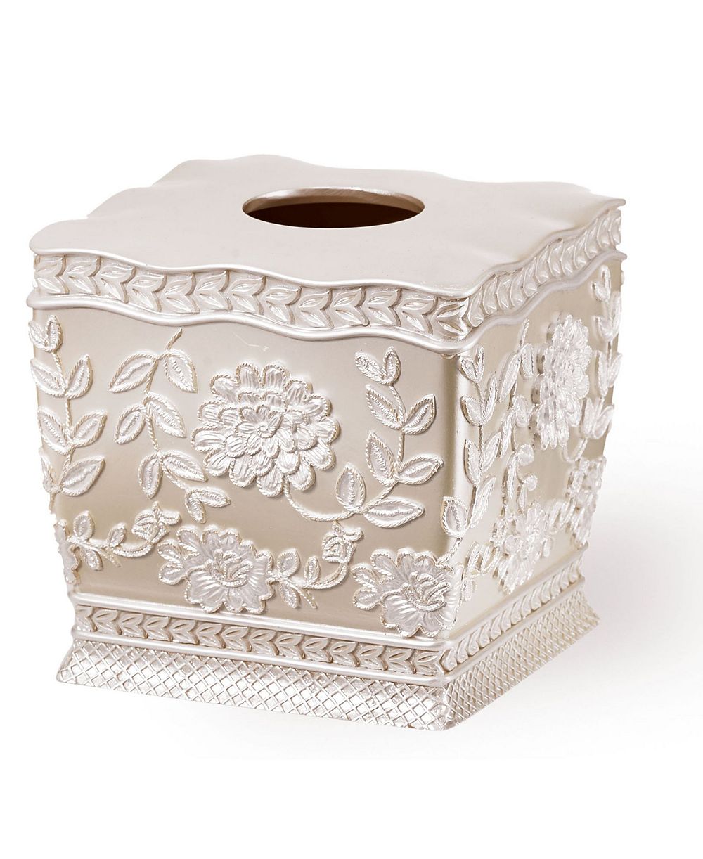 Popular Bath Rose Vine Tissue Box Cover