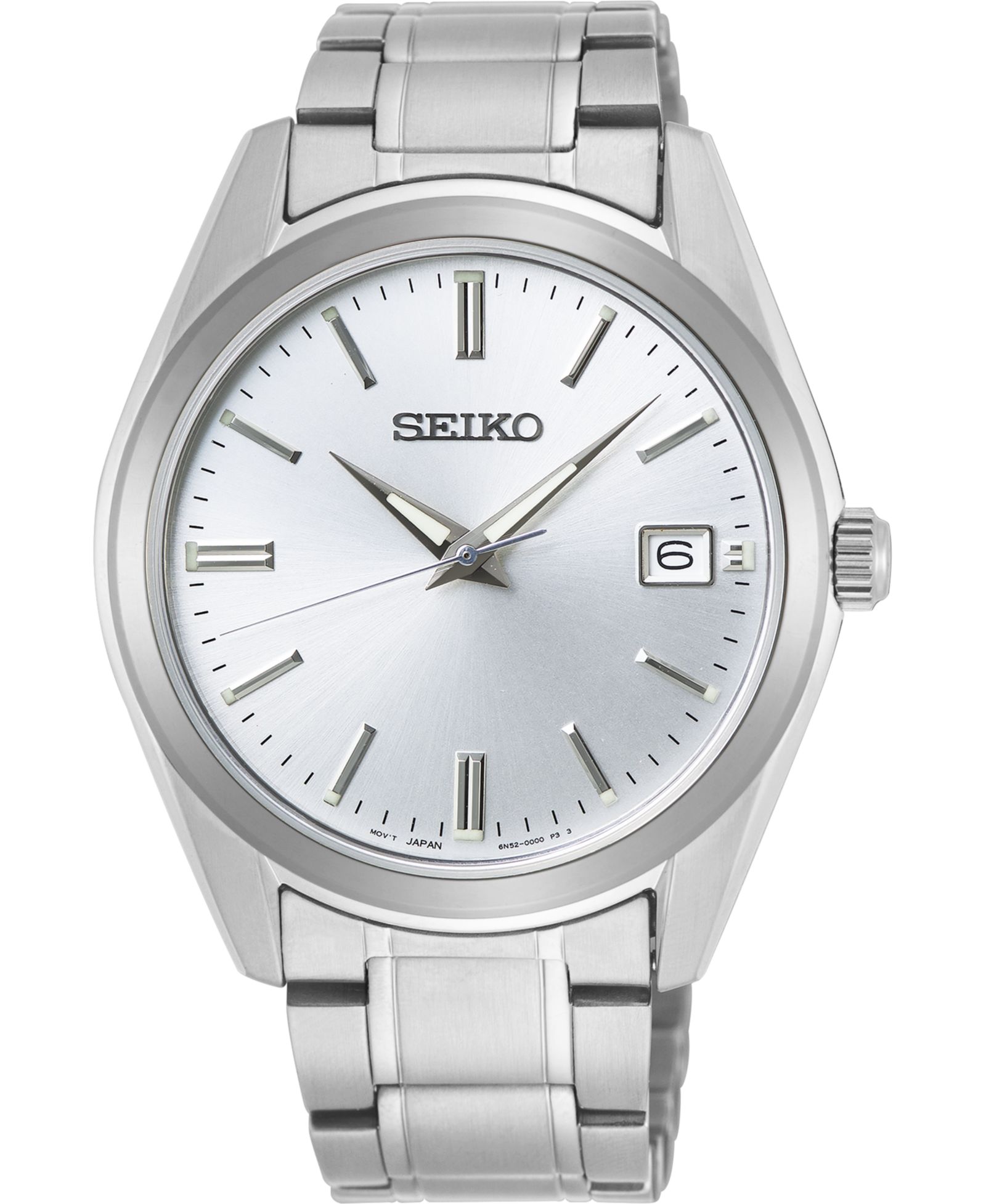 Seiko Men's Essentials Stainless Steel Bracelet Watch 40.2mm