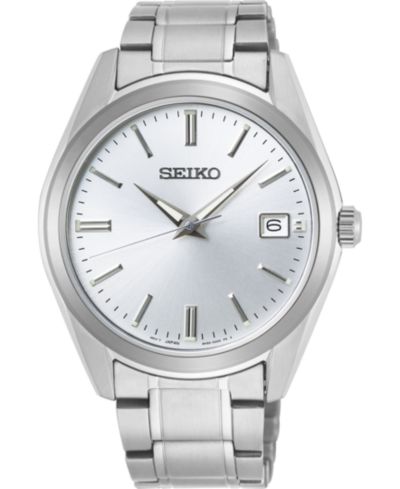 Мужские часы Seiko Essentials из нержавеющей стали, 40.2mm