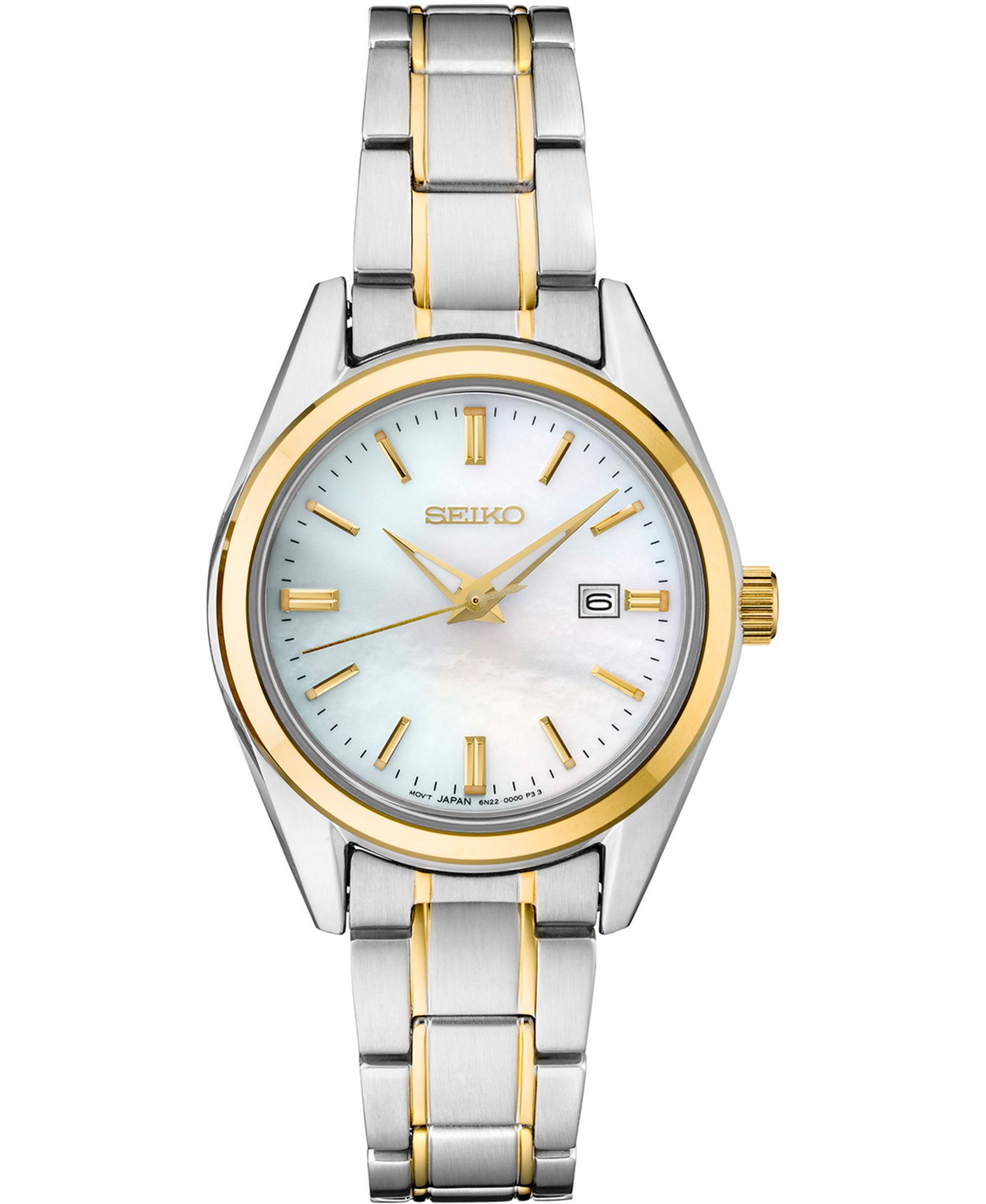 Женские часы Seiko Essentials Two-Tone Stainless Steel Bracelet, 29.8mm