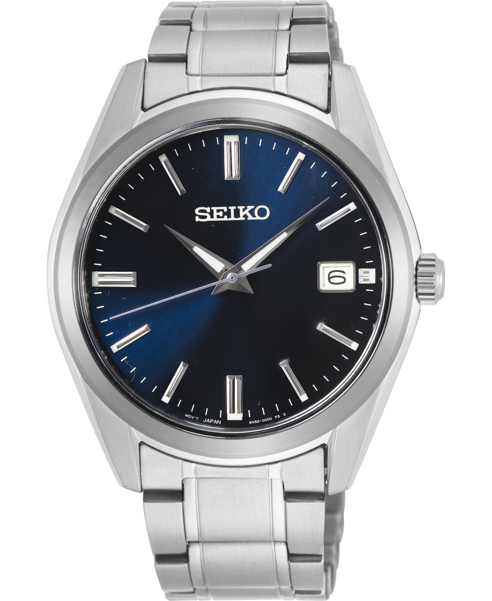 Мужские наручные часы Seiko Essentials из нержавеющей стали, 40.2mm