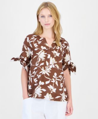 Floral Moroccan Brown