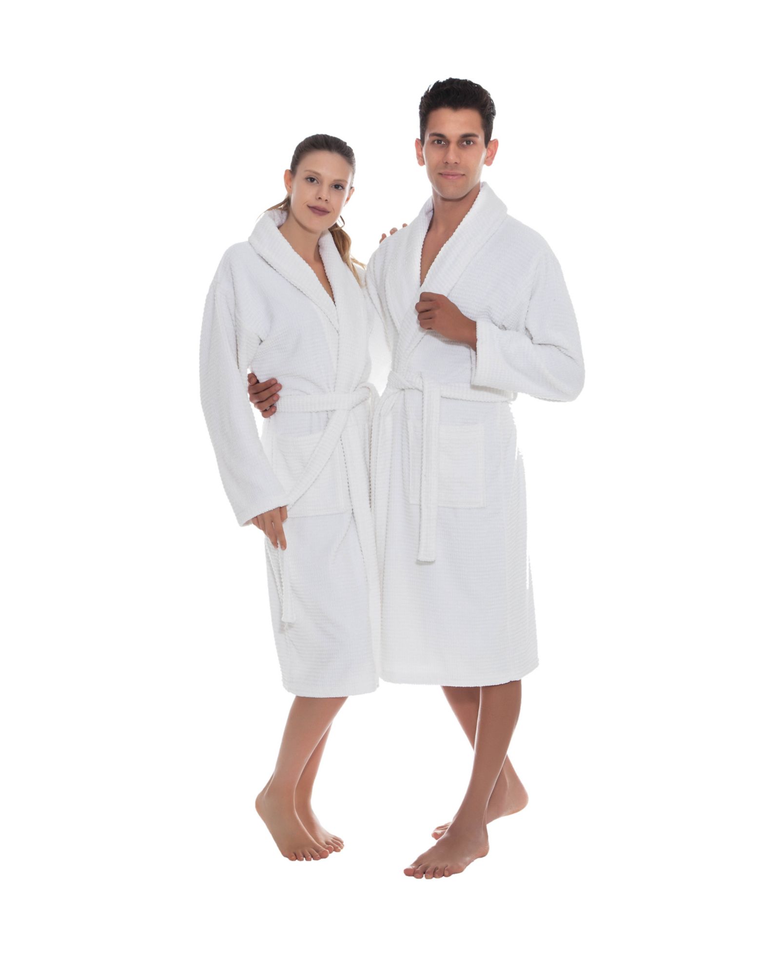 Ozan Premium Home Sorano Unisex Turkish Cotton Bath Robe