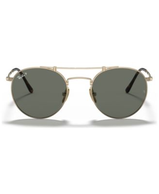 Ray-Ban Unisex Titanium Polarized Sunglasses, RB8147M