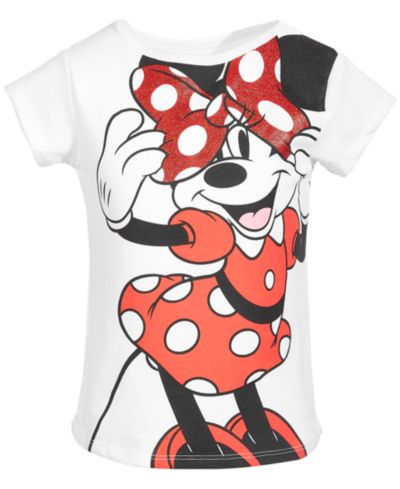 Disney Детская футболка Minnie Mouse с коротким рукавом