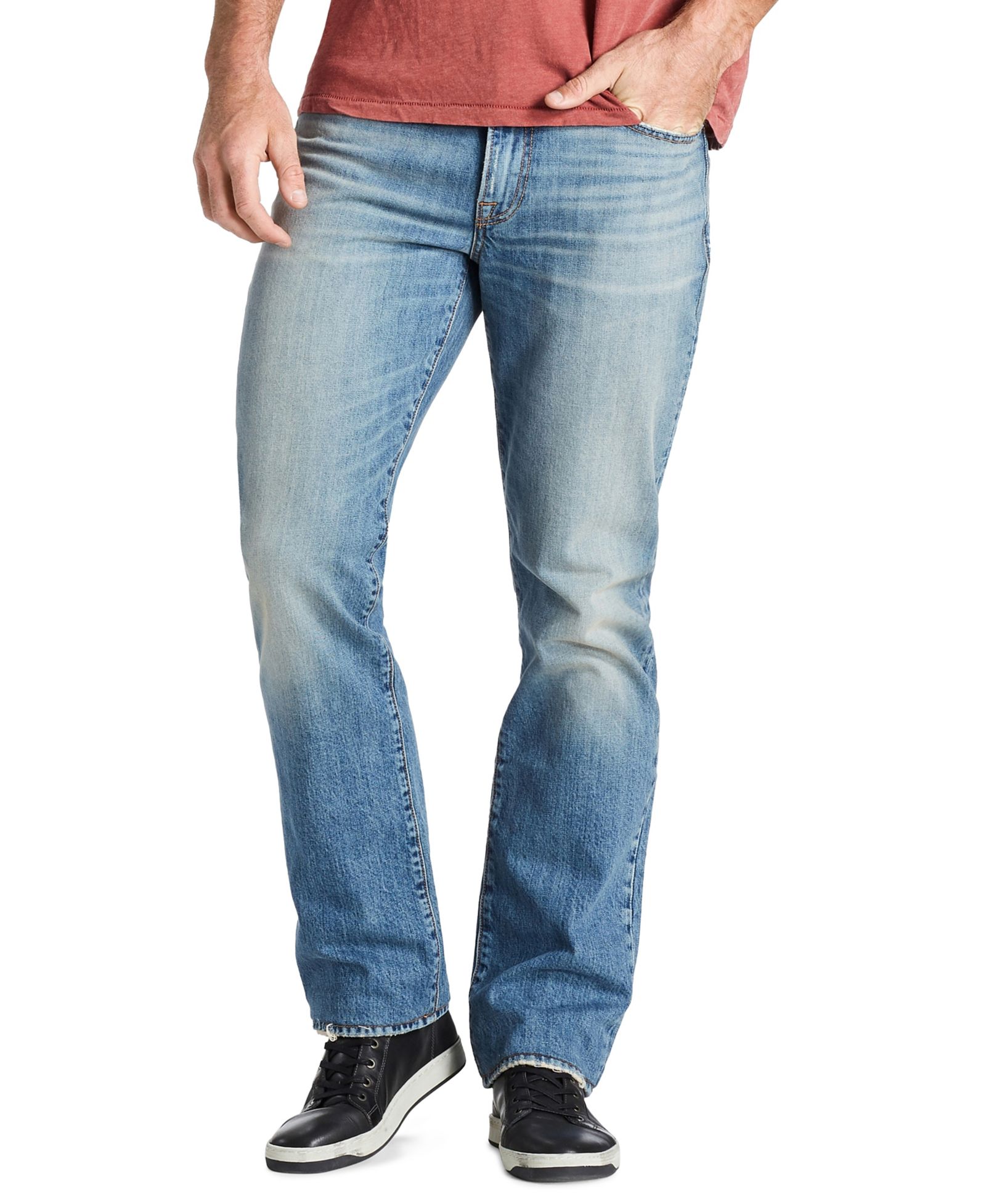 Мужские джинсы Lucky Brand 363 Straight Coolmax
